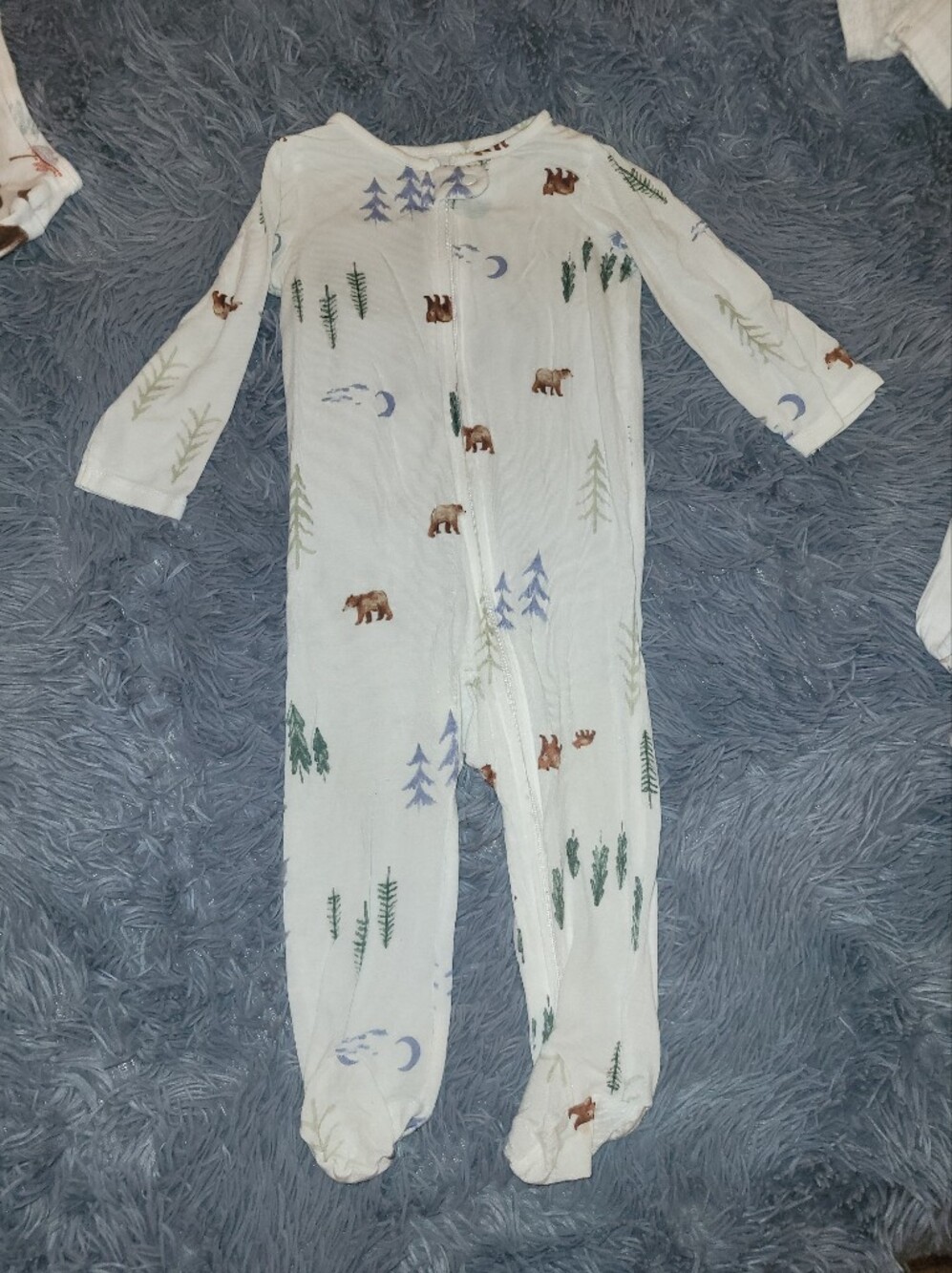 SET OF 5 Carter's Baby Footie Pajamas Size 9 Months - Picture 6 of 7